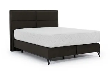 Kasyap Sengepakke Rammeseng 160x200 cm - Brun - Møbler - Senger - Komplett sengepakke