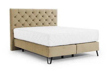 Katsumi Sengepakke Rammeseng 140x200 cm - Beige - Møbler - Senger - Komplett sengepakke