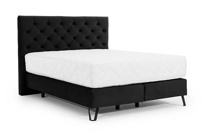 Katsumi Sengepakke Rammeseng 160x200 cm - Svart - Møbler - Senger - Komplett sengepakke