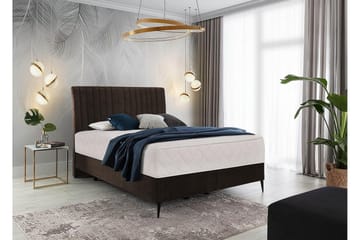 Katsuo Sengepakke Rammeseng 140x200 cm - Brun - Møbler - Senger - Komplett sengepakke