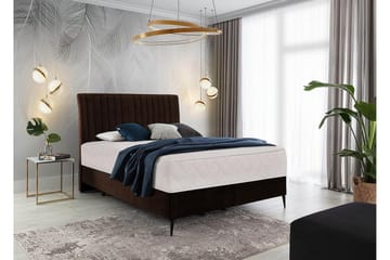 Katsuo Sengepakke Rammeseng 140x200 cm - Brun - Møbler - Senger - Komplett sengepakke