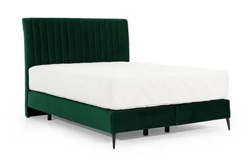 Katsuo Sengepakke Rammeseng 160x200 cm - Mørkegrå - Møbler - Senger - Komplett sengepakke