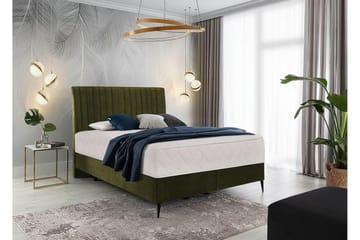 Katsuo Sengepakke Rammeseng 160x200 cm - Mørkegrønn - Møbler - Senger - Komplett sengepakke