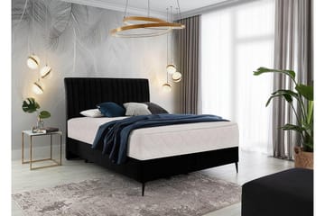 Katsuo Sengepakke Rammeseng 160x200 cm - Svart - Møbler - Senger - Komplett sengepakke