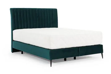 Katsuo Sengepakke Rammeseng 160x200 cm - Turkis - Møbler - Senger - Komplett sengepakke