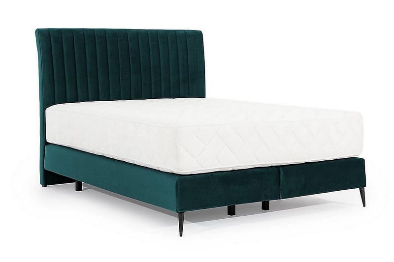 Katsuo Sengepakke Rammeseng 180x200 cm - Blå - Møbler - Senger - Komplett sengepakke