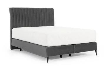 Katsuo Sengepakke Rammeseng 180x200 cm - Grå - Møbler - Senger - Komplett sengepakke
