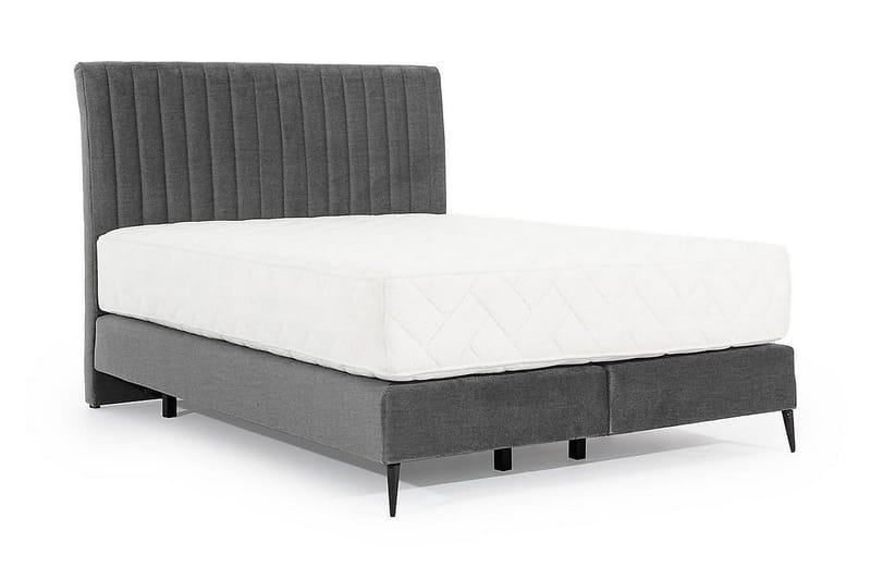 Katsuo Sengepakke Rammeseng 180x200 cm - Grå - Møbler - Senger - Komplett sengepakke
