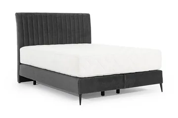 Katsuo Sengepakke Rammeseng 180x200 cm - Grå - Møbler - Senger - Komplett sengepakke