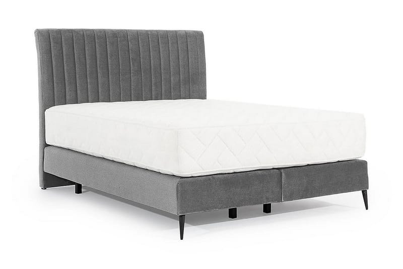 Katsuo Sengepakke Rammeseng 180x200 cm - Mørkeblå - Møbler - Senger - Komplett sengepakke