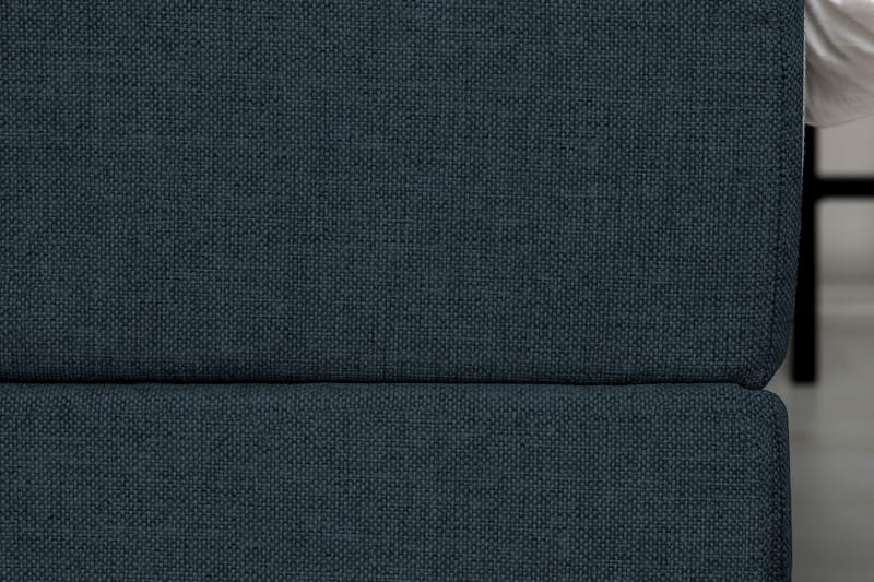 Komplett Sängpaket Romance Lyx 140 Mørkblå - Blå - Kontinentalsenger - Komplett sengepakke