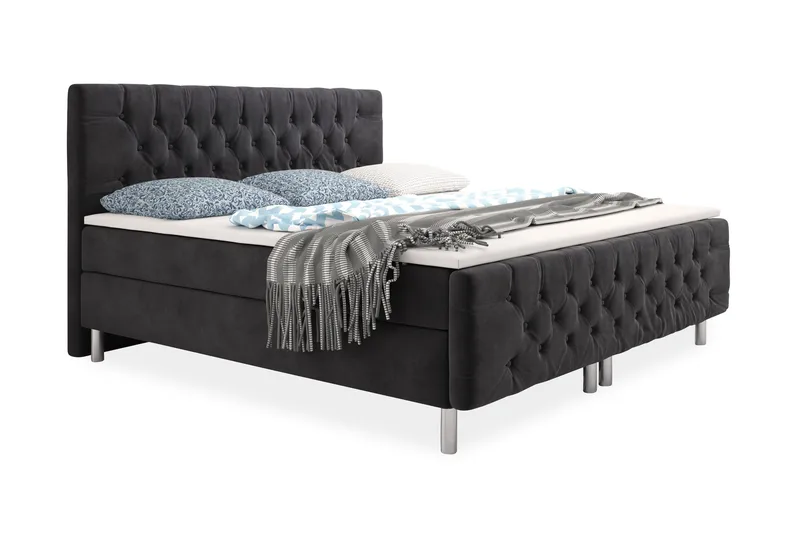 Komplett Sengepakke Alessio Svart, Svart