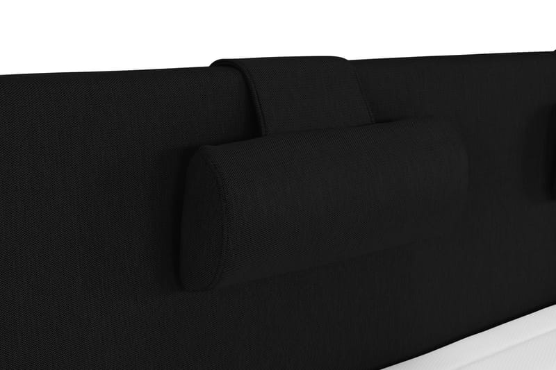 Komplett Sengepakke Brighton Svart - 180 cm - Kontinentalsenger - Dobbeltsenger - Komplett sengepakke