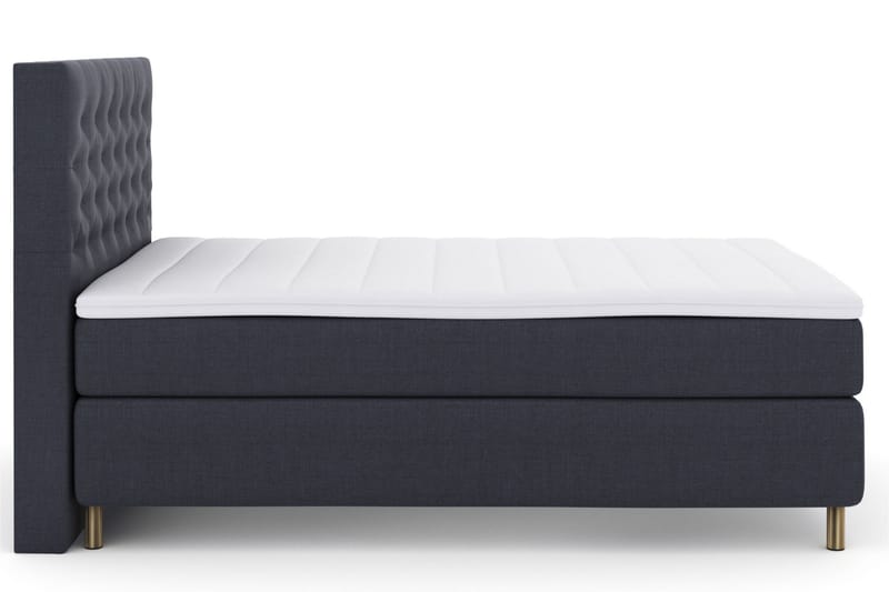 Komplett Sengepakke Choice No 5 160x200 Fast Watergel - Blå|Kobberben - Møbler - Senger - Kontinentalsenger