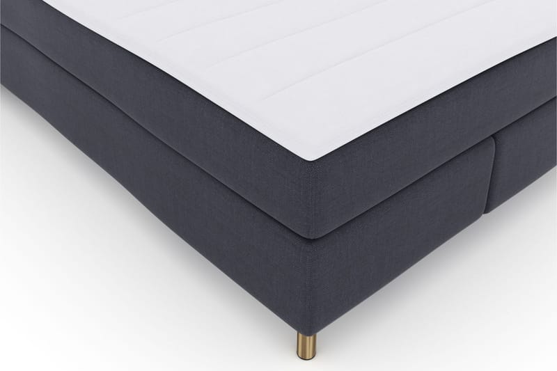 Komplett Sengepakke Choice No 5 160x200 Fast Watergel - Blå|Kobberben - Møbler - Senger - Kontinentalsenger