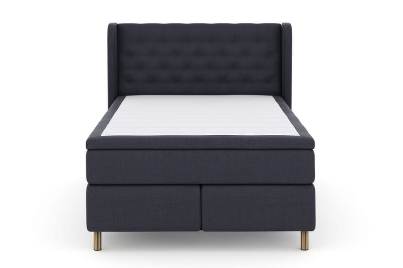 Komplett Sengepakke Choice No 5 160x200 Fast/Medium Lateks - Blå|Kobberben - Møbler - Senger - Kontinentalsenger