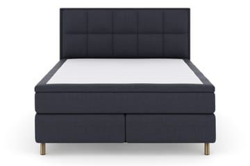 Komplett Sengepakke Choice No 5 180x200 Fast/Medium Lateks - Blå|Kobberben - Møbler - Senger - Kontinentalsenger