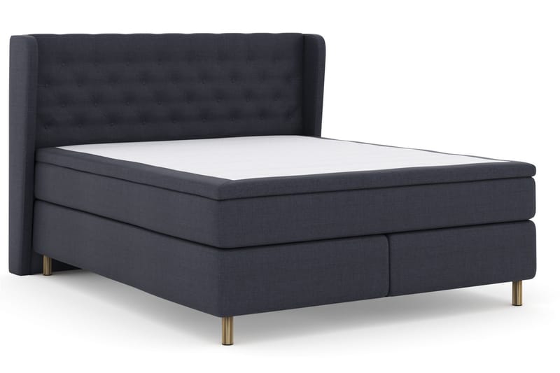 Komplett Sengepakke Choice No 5 180x200 Fast/Medium Watergel - Blå|Kobberben - Møbler - Senger - Kontinentalsenger