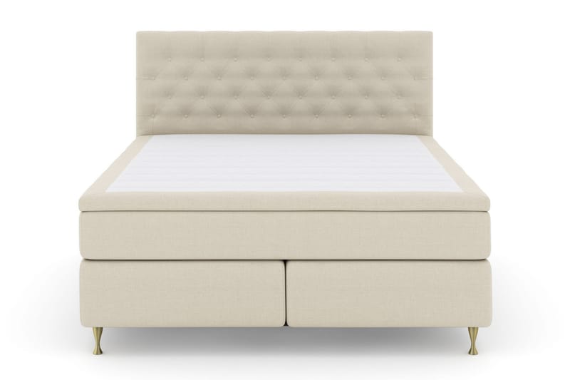 Komplett Sengepakke Choice No 5 210x210 Fast Lateks - Beige|Gullben - Møbler - Senger - Kontinentalsenger