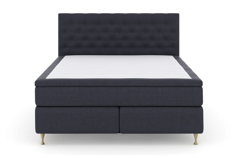 Komplett Sengepakke Choice No 5 210x210 Fast Watergel, Blå|Gullben