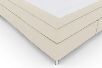Komplett Sengepakke Choice No 5 210x210 Fast/Medium Lateks - Beige|Metallben - Møbler - Senger - Kontinentalsenger