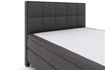 Komplett Sengepakke Choice No 5 210x210 Medium Lateks - Mørkegrå|Metallben - Møbler - Senger - Kontinentalsenger
