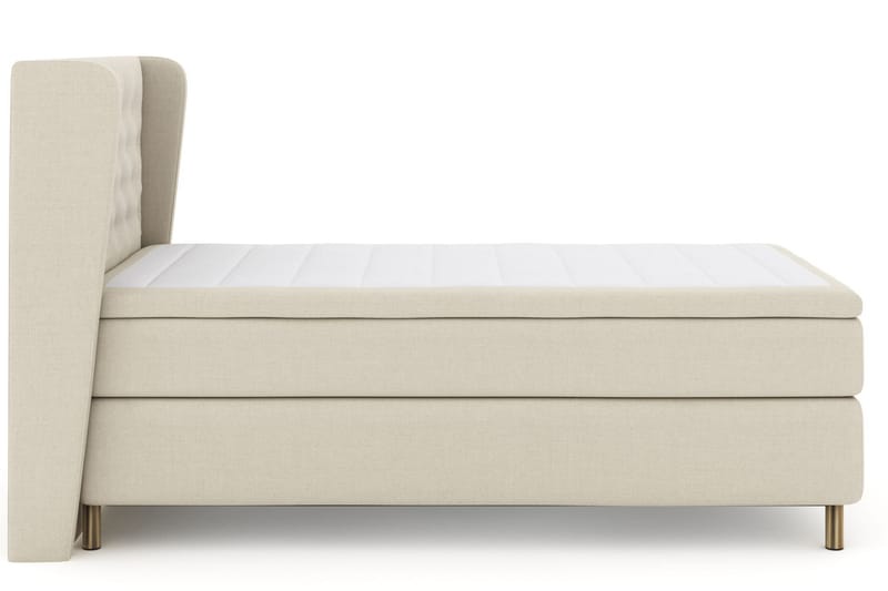 Komplett Sengepakke Choice No 6 120x200 Fast Memory/Pocket - Beige|Kobberben - Møbler - Senger - Kontinentalsenger