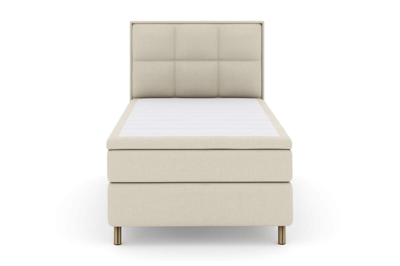 Komplett Sengepakke Choice No 6 120x200 Medium Memory/Pocket - Beige|Kobberben - Møbler - Senger - Kontinentalsenger