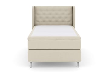 Komplett Sengepakke Choice No 6 120x200 Medium Memory/Pocket - Beige|Metallben - Møbler - Senger - Enkeltsenger