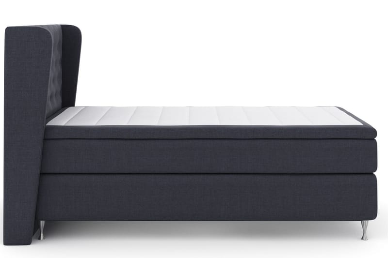 Komplett Sengepakke Choice No 6 120x200 Medium Memory/Pocket - Blå|Sølvben - Møbler - Senger - Kontinentalsenger