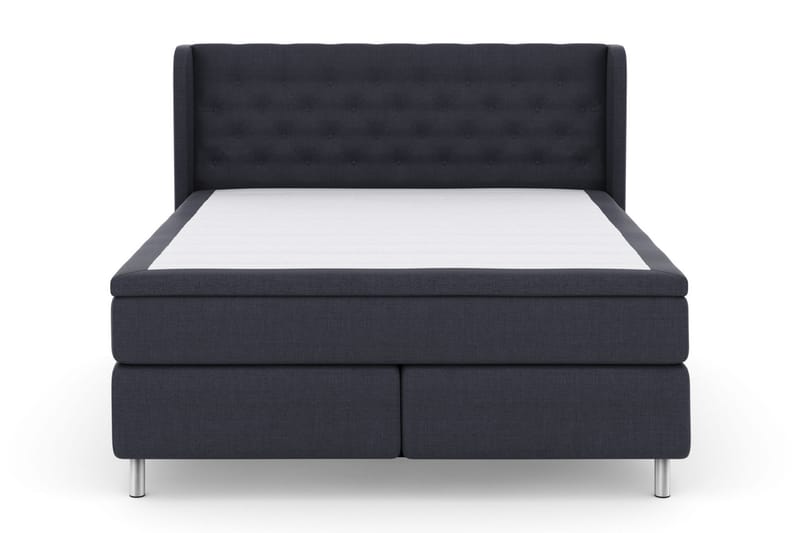 Komplett Sengepakke Choice No 6 180x200 Fast/Medium Watergel - Blå|Metallben - Møbler - Senger - Kontinentalsenger