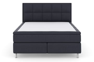 Komplett Sengepakke Choice No 6 180x200 F/M Lateks/Memory - Blå|Metallben - Møbler - Senger - Kontinentalsenger
