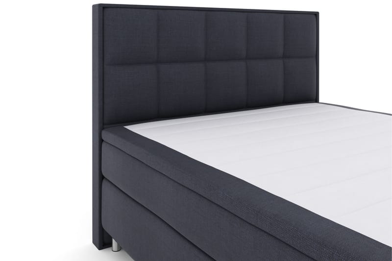 Komplett Sengepakke Choice No 6 180x200 F/M Lateks/Memory - Blå|Metallben - Møbler - Senger - Kontinentalsenger