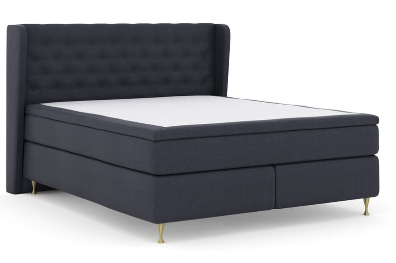 Komplett Sengepakke Choice No 6 180x200 Medium Memory/Pocket - Blå|Gullben - Møbler - Senger - Kontinentalsenger
