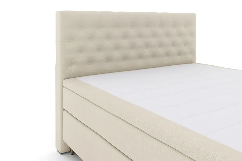Komplett Sengepakke Choice No 6 210x210 Medium Watergel - Beige|V-formede Metallben - Møbler - Senger - Kontinentalsenger
