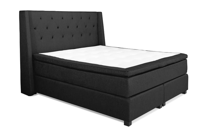 Komplett Sengepakke Langham 180x200 cm Svart - Svart - Møbler - Senger - Kontinentalsenger