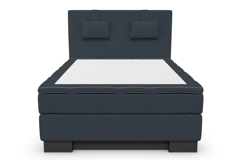 Komplett Sengepakke Romance Lyx 140 Mørkblå - Blå - Kontinentalsenger - Komplett sengepakke
