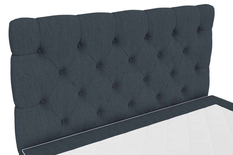 Komplett Sengepakke Romance Lyx 140x200 - Mørkblå - Kontinentalsenger - Komplett sengepakke