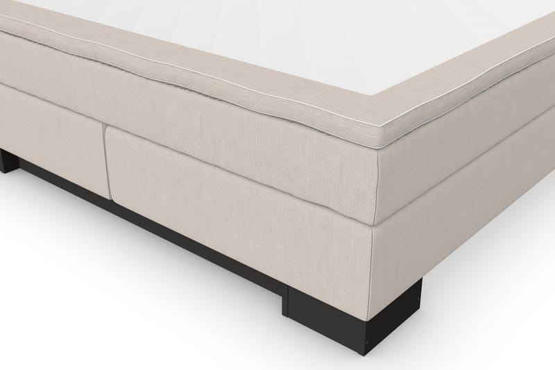 Komplett Sengepakke Romance Lyx 160 Beige - Beige - Kontinentalsenger - Dobbeltsenger - Komplett sengepakke