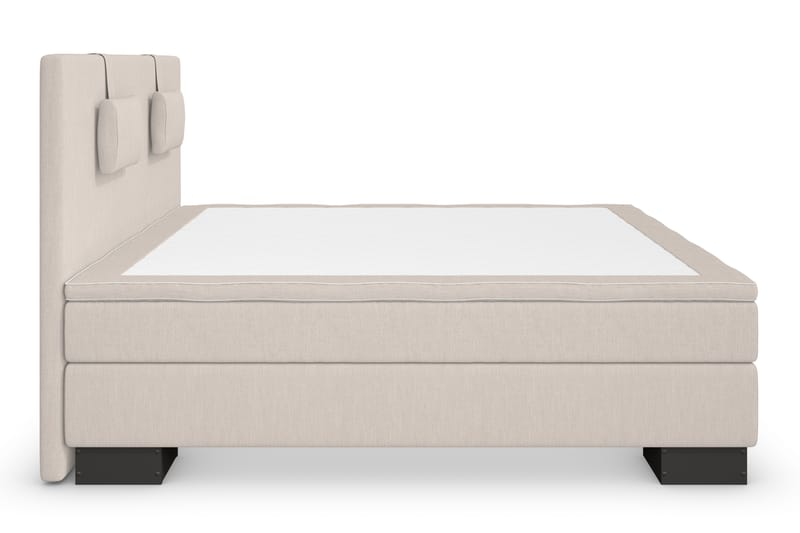 Komplett Sengepakke Romance Lyx 160 Beige - Beige - Kontinentalsenger - Dobbeltsenger - Komplett sengepakke