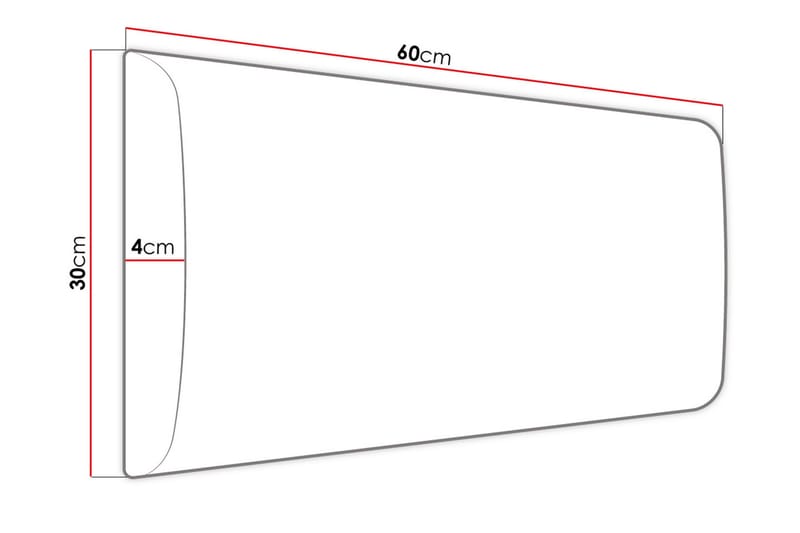 Kontinentalseng Forenza 80x200 cm+Panel 60 cm - Rosa - Komplett sengepakke