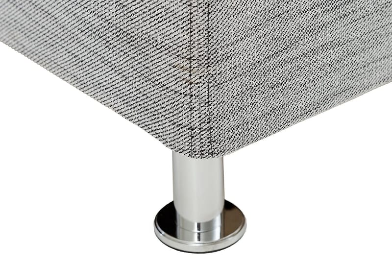 Layla Kontinentalseng 160 - Lysegrå - Møbler - Senger - Kontinentalsenger