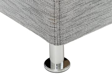 Layla Kontinentalseng 160 - Lysegrå - Møbler - Senger - Kontinentalsenger