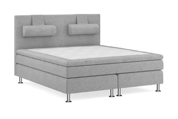 Layla Kontinentalseng 180 cm Uten Sengegavl - Lysegrå - Møbler - Senger - Kontinentalsenger