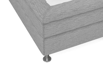 Layla Kontinentalseng 180 cm Uten Sengegavl - Lysegrå - Møbler - Senger - Kontinentalsenger