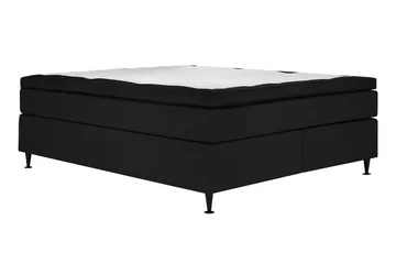 Lysekil Kontinentalseng 140x200 cm Fast - Mørkegrå - Møbler - Senger - Kontinentalsenger