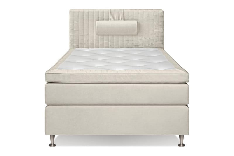 Mega Komplett Sengepakke 140x200 - Beige - Møbler - Senger - Kontinentalsenger