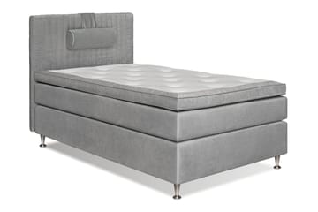 Mega Komplett Sengepakke 140x200 - Lysegrå - Møbler - Senger - Kontinentalsenger