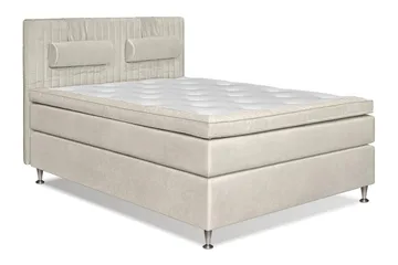 MEGA Kontinentalseng 160x200 - Beige - Møbler - Senger - Kontinentalsenger