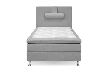 Sengegavl Glatt - Lysegrå